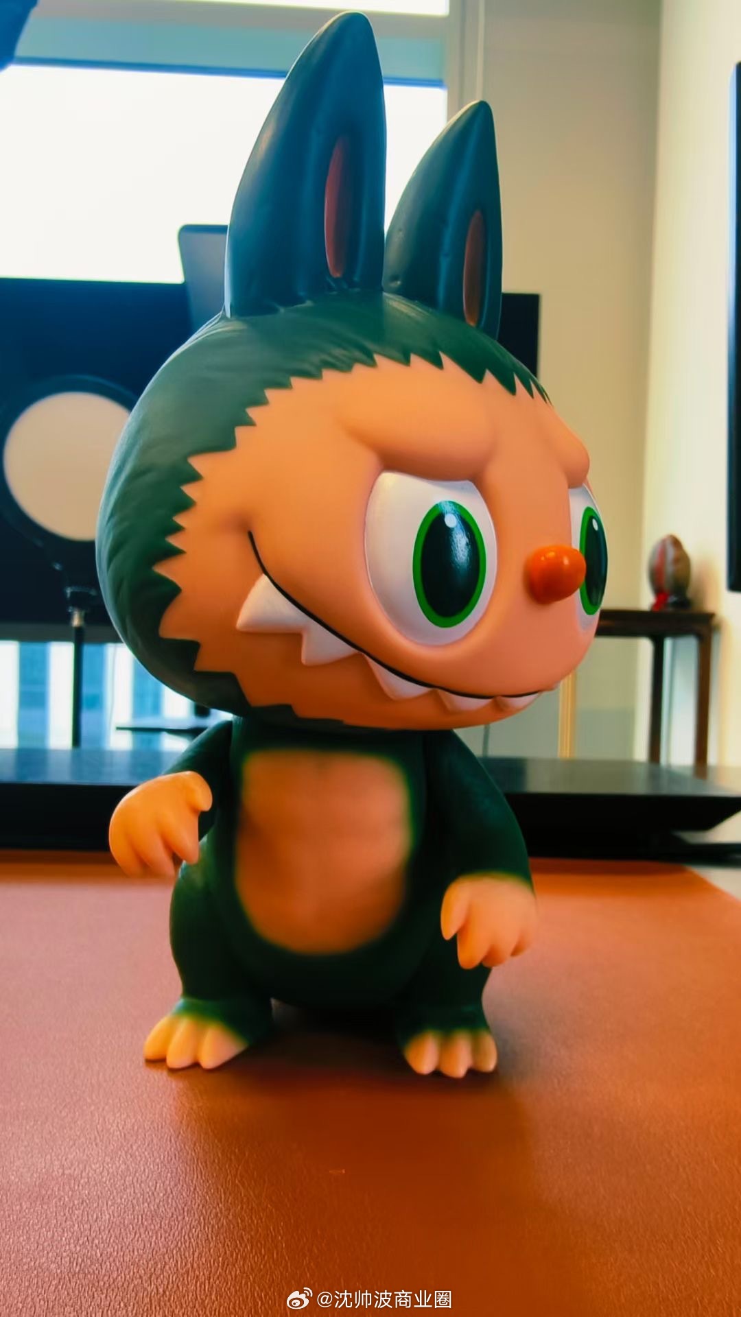 喜提哥斯拉版labubu