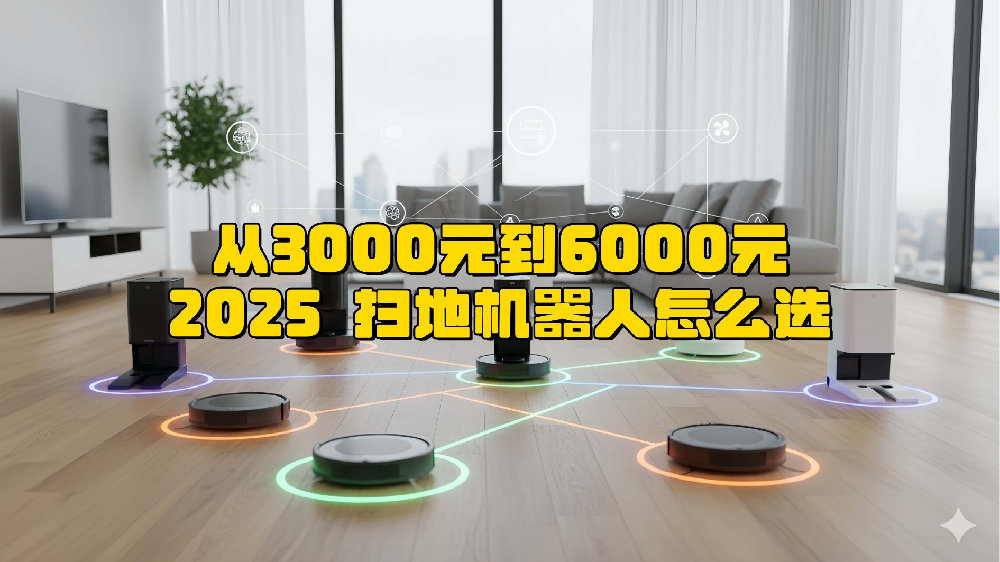 从3000元到6000元,2025 扫地机器人怎么选|地毯|地板|清洁|拖布|家庭_新浪新闻