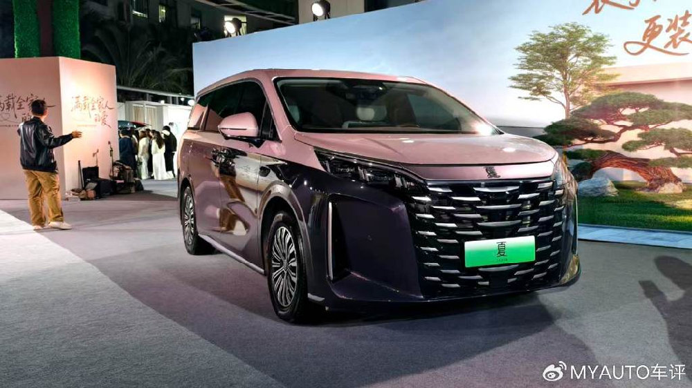 比亚迪夏上市 重塑高端家用MPV新格局
