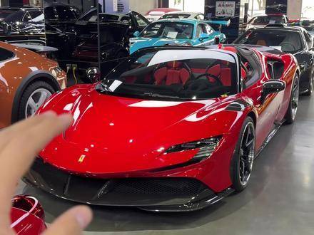 2025年8月，驰骋千里路，驾驭法拉利SF90 Spider的澎湃心跳 法拉利sf90spider