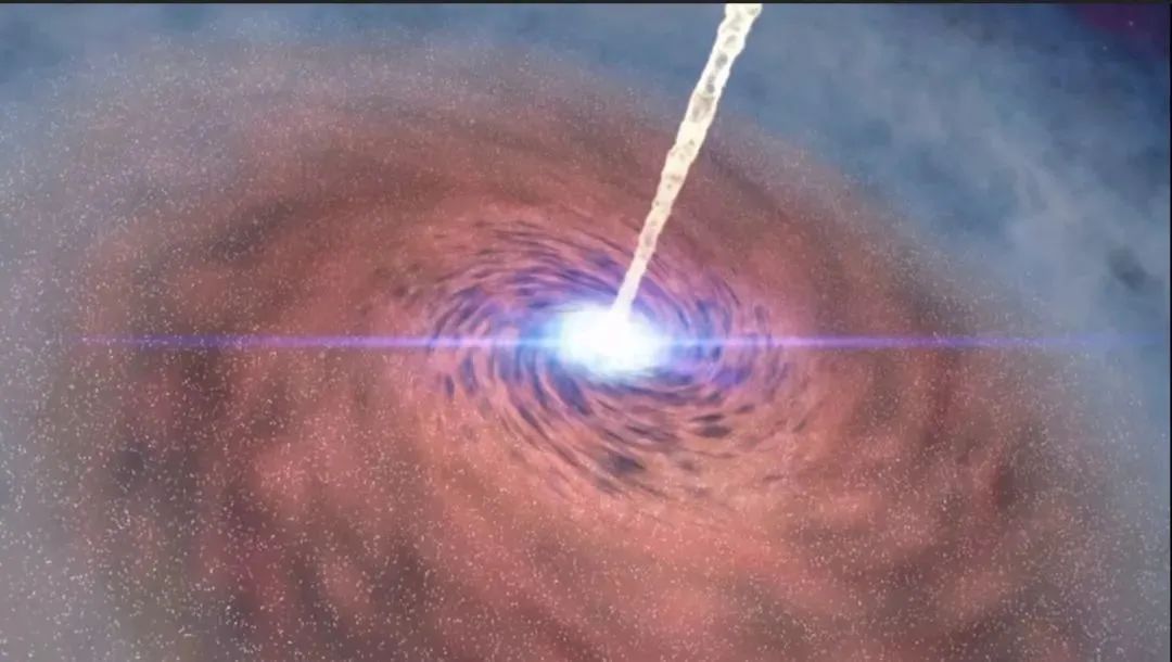 黑洞类星体等离子喷流, 是直直地喷出吗?不,是喇叭裤状喷出!