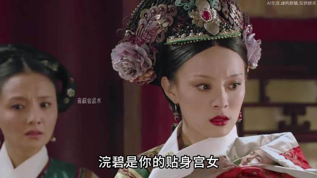 浣碧揭发甄嬛，纯元相似者现身却遭反转