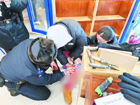 冻破血管？这事在合肥百不一遇