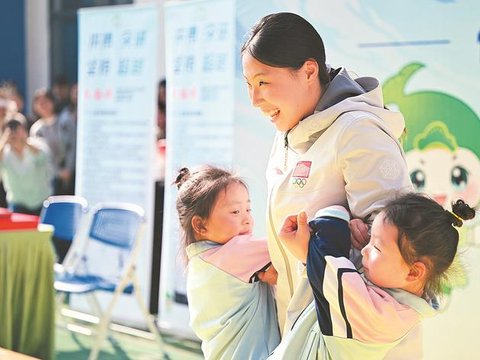 这一刻，萌娃都是“世界冠军”