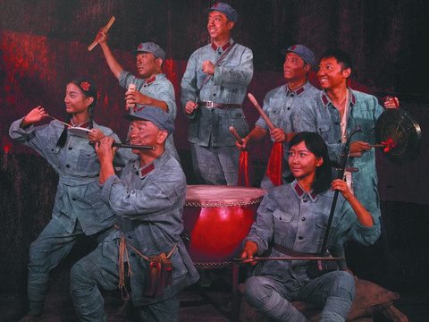 原创曲艺剧 《红军花》将在合肥上演