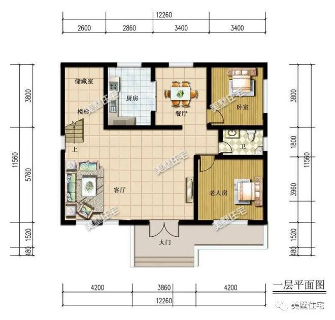 10米宽x11米房子设计图,自建房10x11平米设计图 正流行的8栋二层别墅,最后两栋开间10米,好房子魅力就