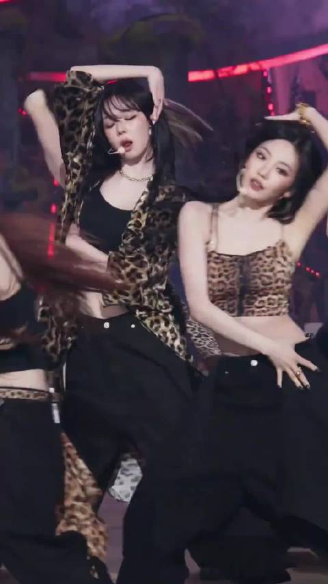 豹纹冬冬！aespa winter 金玟庭 dirtywork