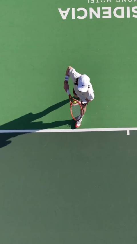 媽~我跟Nadal單挑了！