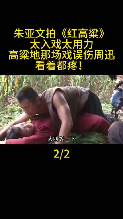 朱亚文拍红高粱入戏过猛误伤周迅