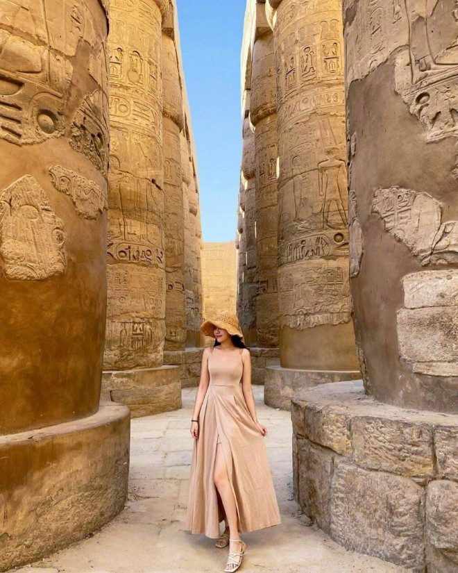埃及旅游 体验古埃及文化无与伦比 卡尔纳克神庙