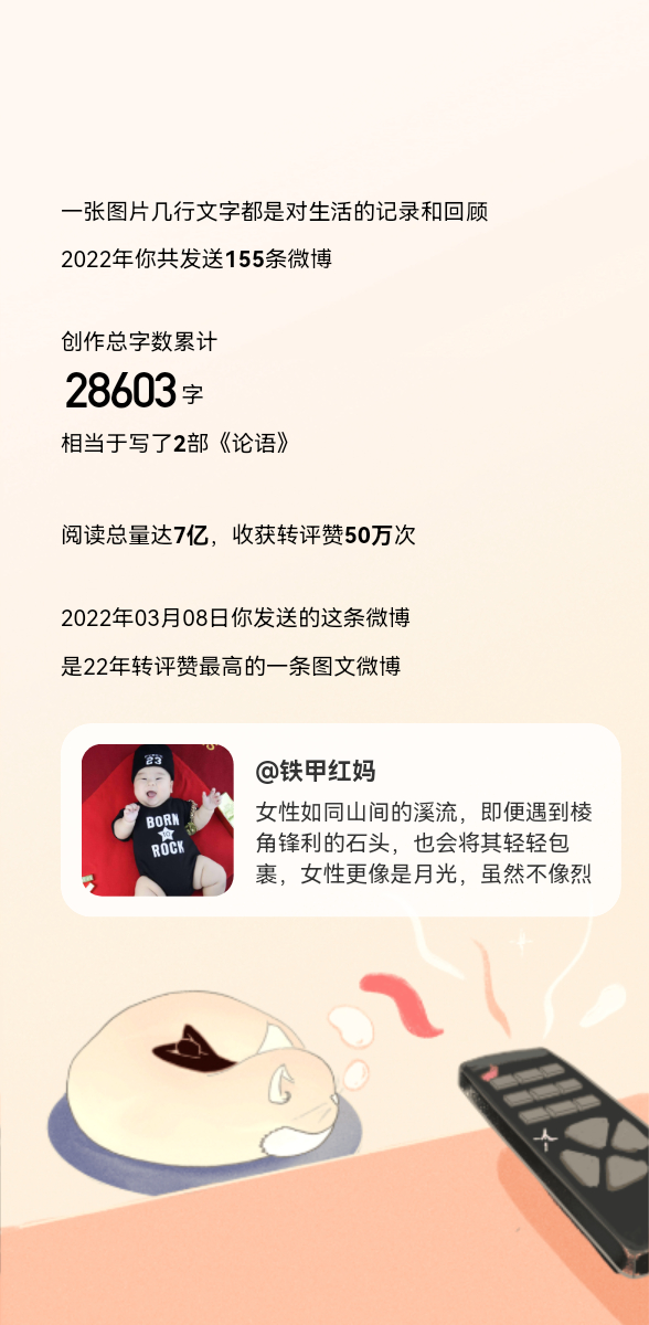 一定是特别的缘分，@小精豆子 是我2022年互动最多的互关好友！