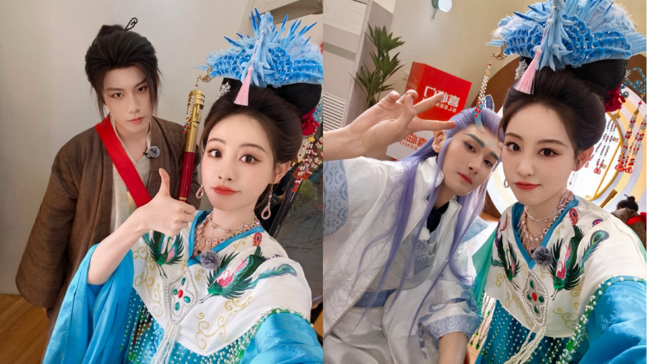 祝绪丹｜戏曲风古装一穿，直接梦回贵妃娘娘