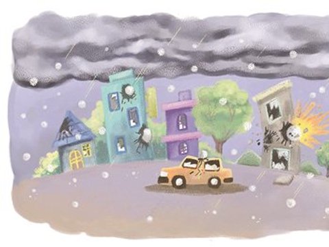 冰雹砸坏爱车 这份“理赔指南”请收好