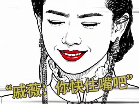 戚薇：你快住嘴吧，别给我丢人了