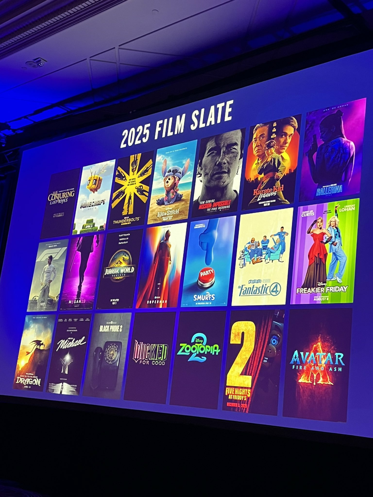 哇~~CinemaCon上展出的众多新片海报集体曝光！