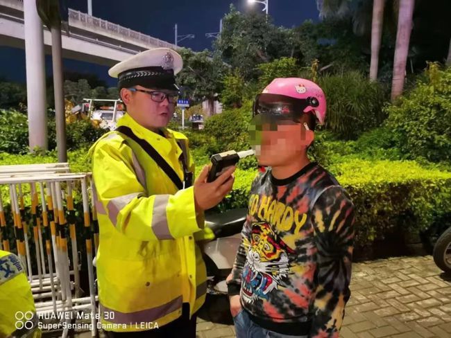 海口严查电动车酒驾!已有人被罚!