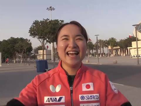 世乒赛结束后，伊藤美诚突发奇想，想与孙颖莎练球
