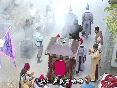 媚娘投胎前与碧莲和解，许仕林深夜返回绣庄痛苦