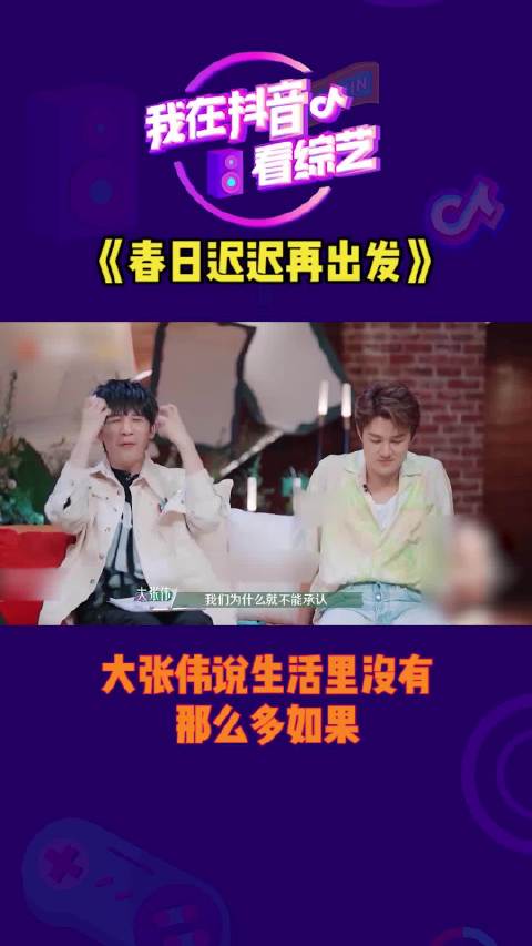 大张伟谈生活态度：努力活成希望的样子