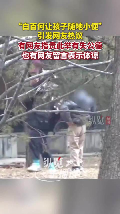 2月15日，“白百何让孩子随地小便”引发网友热议