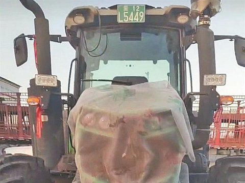 买台拖拉机 经常外溢防冻液