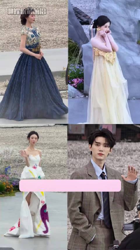 今天出席活动的男女明星生图状态