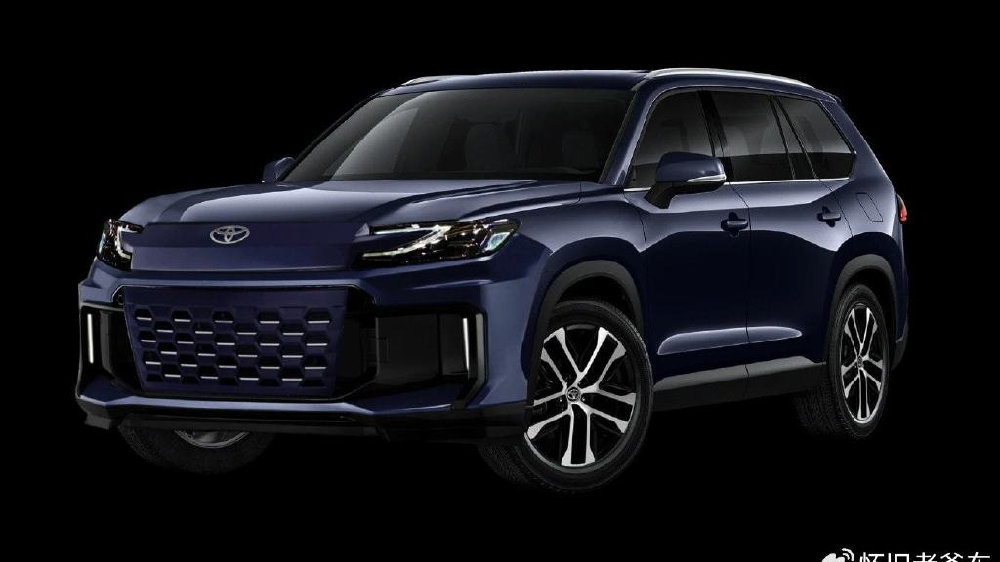 丰田全新一代汉兰达假想图曝光，设计融入新RAV4元素