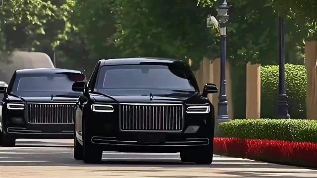 感受地表最强座驾 红旗n701的气场及压迫感