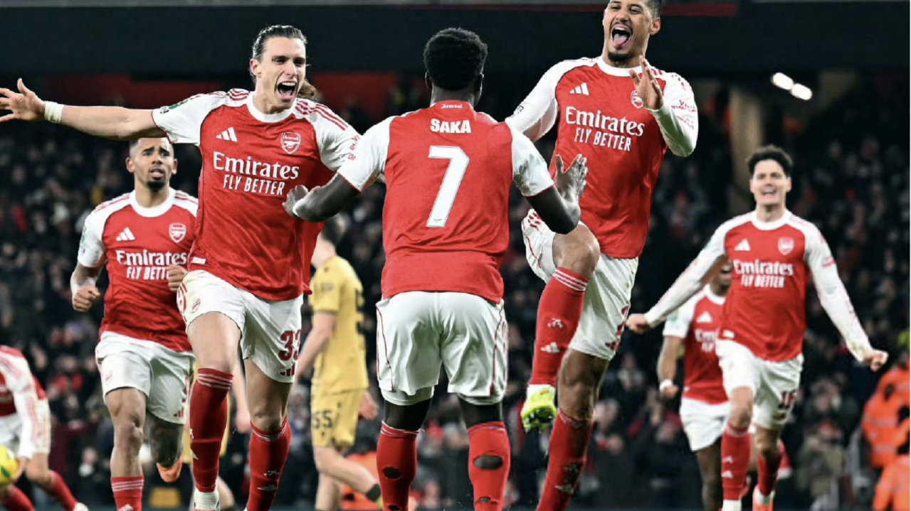 9-8！13亿欧阿森纳死里逃生：95分钟被绝平 对手1人连送乌龙+丢点