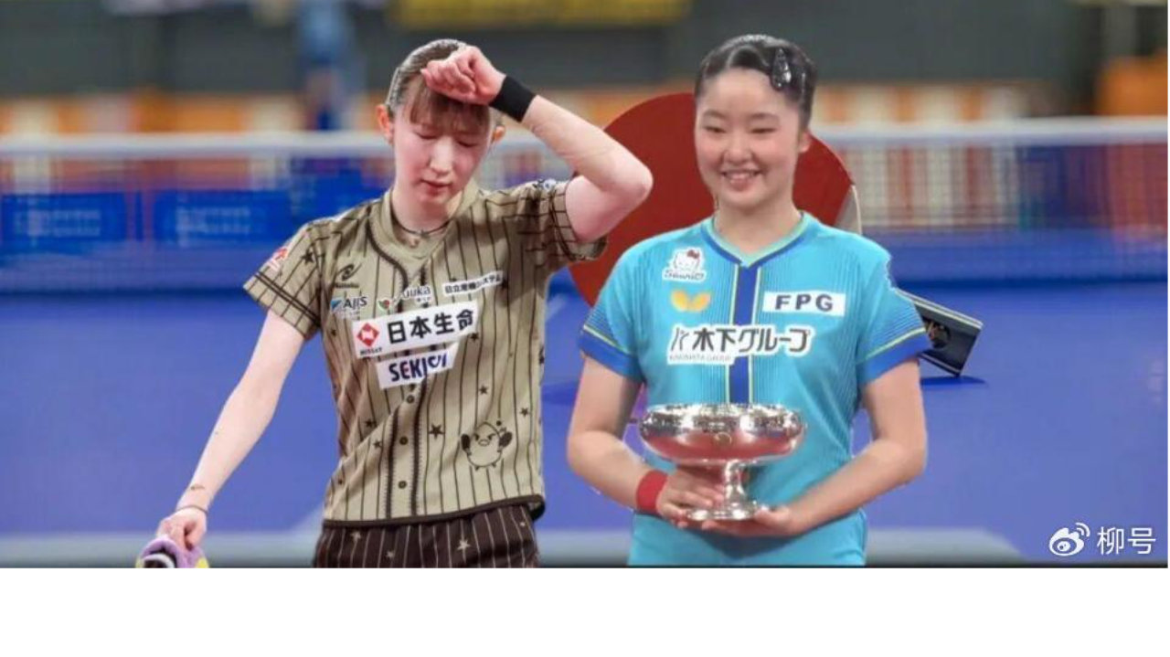 4-3夺冠，绝杀打爆日本早田希娜，张本美和连哭两年终于笑了