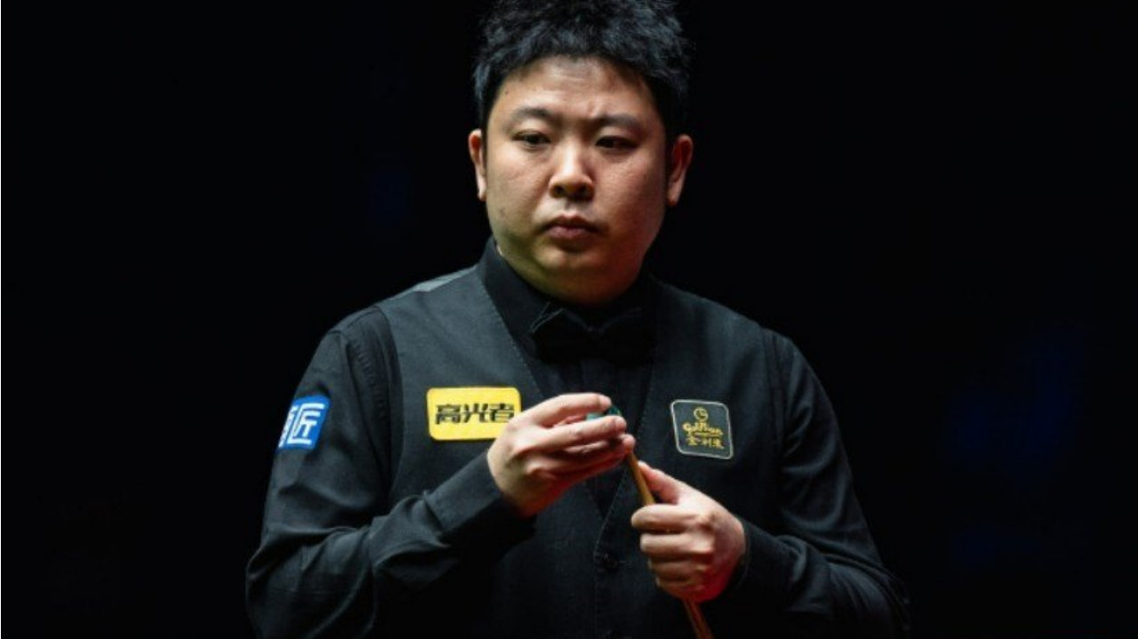 轰2杆50+仍止步！张安达2-4不敌希金斯，无缘威尔士公开赛八强