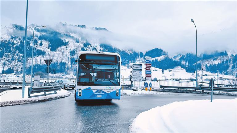 宇通新能源客车助力米兰冬奥会（开局就是奋斗 起步就要奋进）