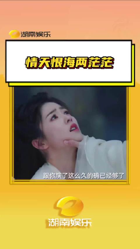 谁许你一朝天上人间，谁同你半步恨海情天