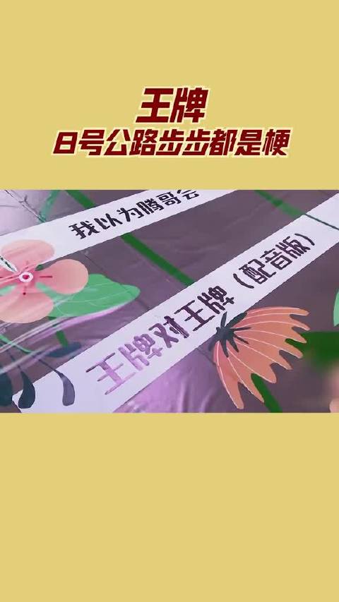 王牌8号公路步步都是梗