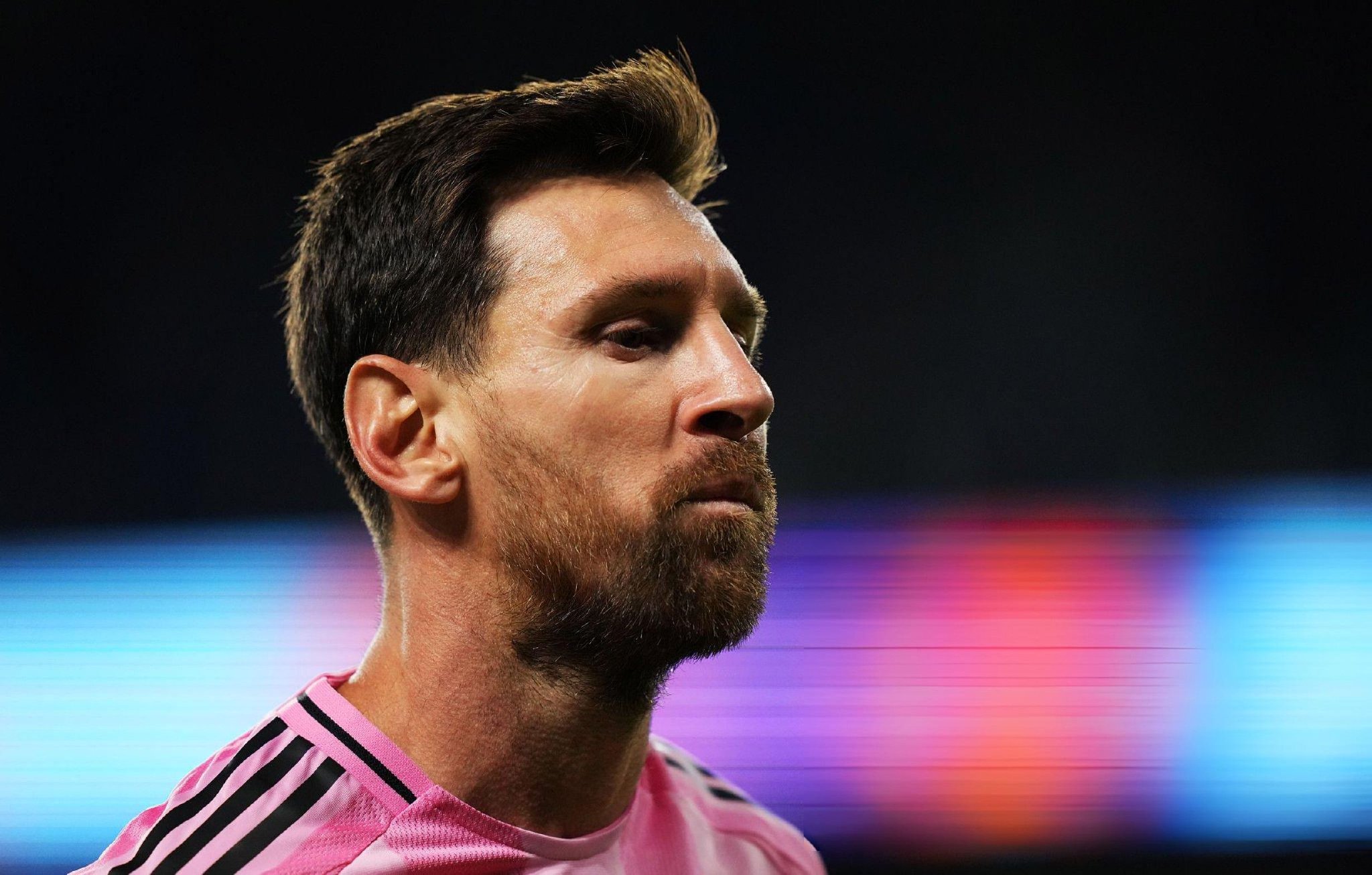 梅西比赛组图！