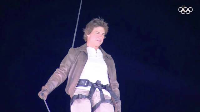 24年巴黎闭幕式，阿汤哥上演《碟中谍》