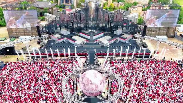 家园已筑，静待归人~5月1/2/4/5日，火星乐园2.0抚仙湖音乐秀场，等你回家！