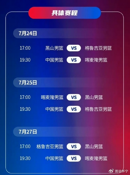 曝杨瀚森王俊杰徐昕等4人离队！中国男篮7月13日再次开启集训
