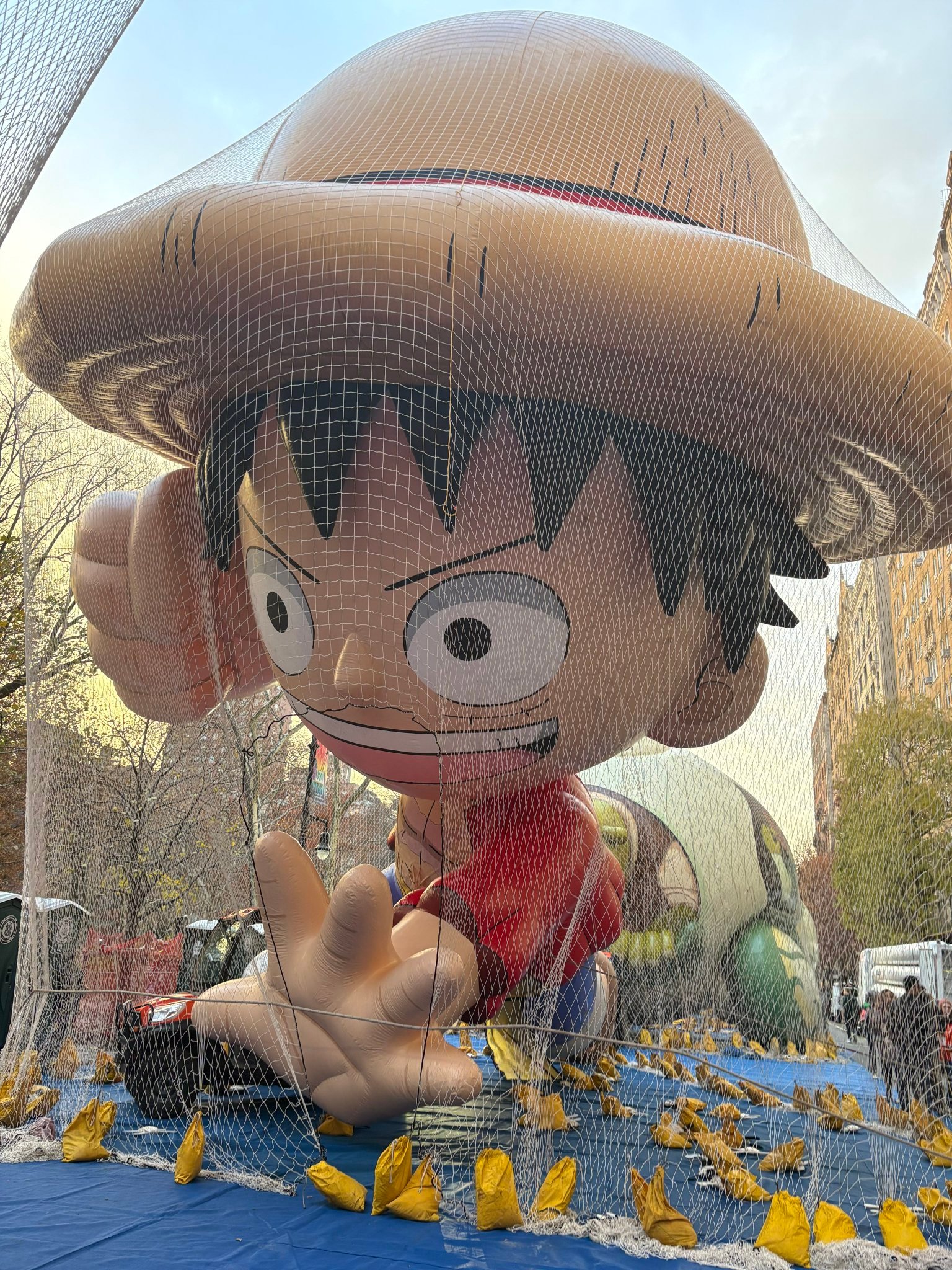 梅西百货感恩节游行公布路飞气球高清照，11月27日举行