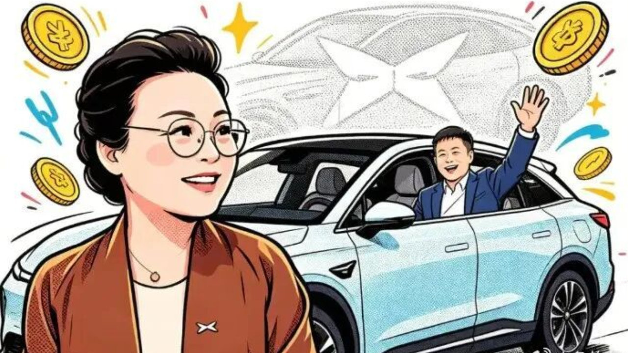 王凤英拿到8600万元股权：长城没给的，小鹏都给了！