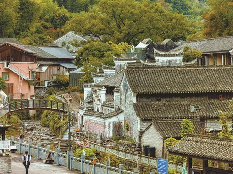 宋茜王珞丹打卡的奉化古村竟然这么美