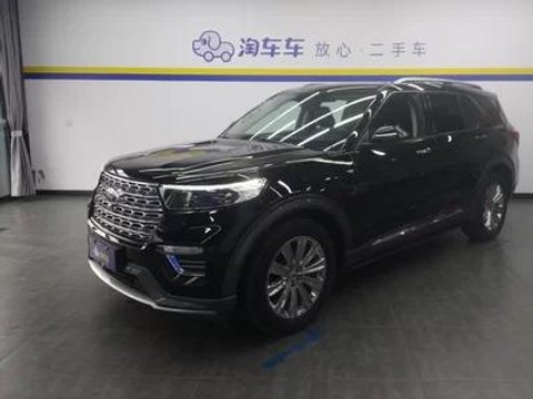 【淘车车武汉二手福特探险者】18.78万_黑色2020款 EcoBoost 285 四驱钛金版 6座_福特探险者二手车