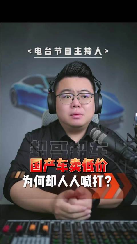 国产车卖低价为啥都在骂？不要着急等等看再说