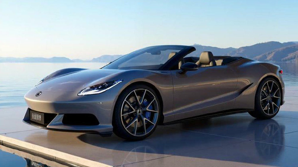 中国人自己的敞篷跑车来了！腾势Z敞篷版曝光，卖20万还是30万？