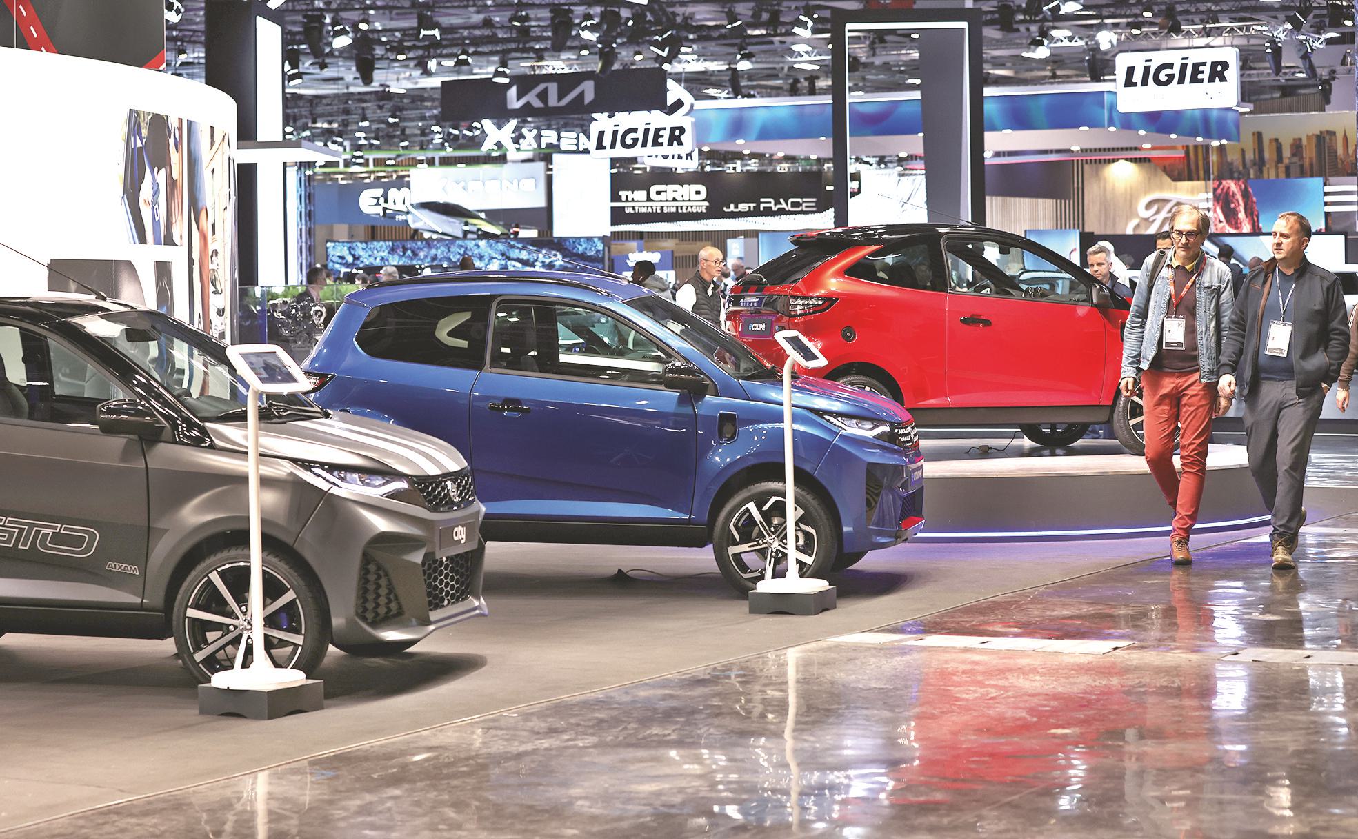 巴黎车展掀起“华流”风潮