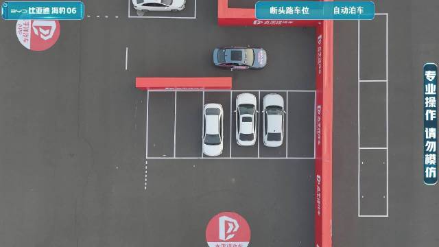 【2025智能辅助驾驶大横评】自动泊车-断头路车位-海豹06