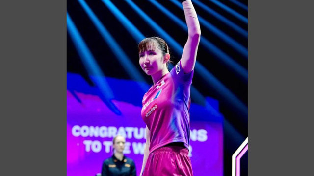 日乒名将早田希娜在″速攻″中融入″韧性″，剑指下次击败中国球手