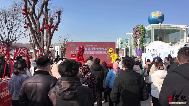 果然视频|太白湖新区新春民俗大集让传统年味“活”起来