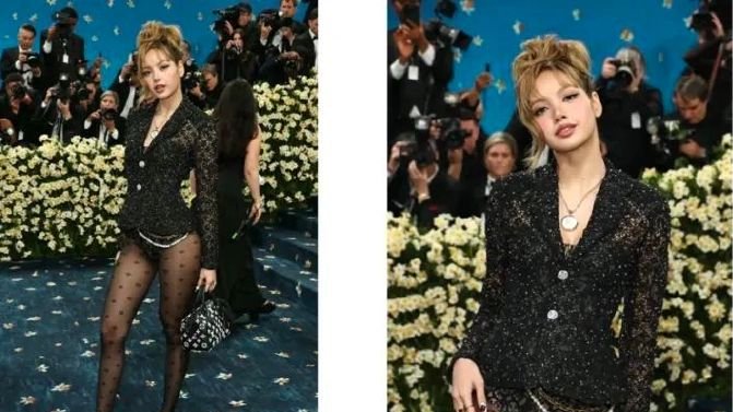 Met Gala红毯：Lisa蕾丝变暴发户，吉娜钢琴包弹跑调