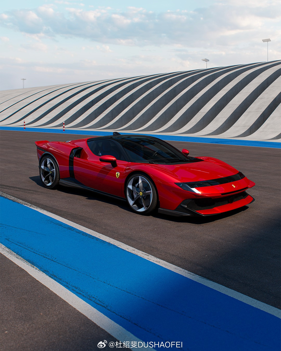 法拉利发布849 Testarossa混动超跑，马力破千匹